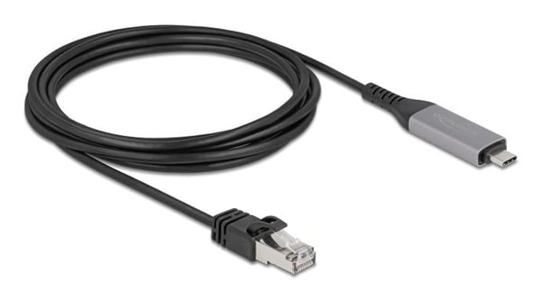 Delock - Nettverksadapter - USB 3.0 - 1000Base-T x 1 - antrasitt, svart