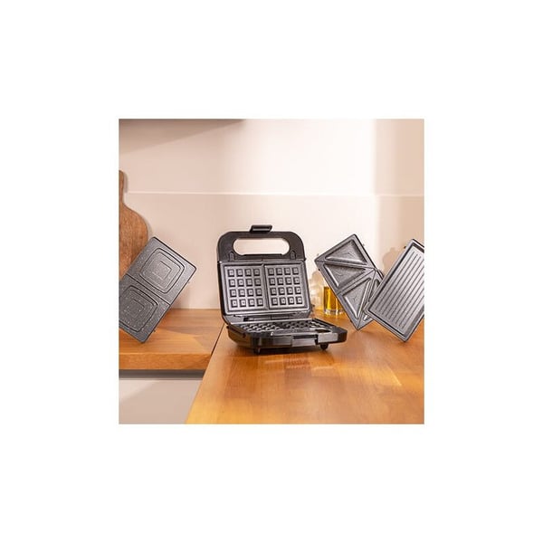 Cecotec 04309, Musta, Satiini teräs, Ruostumaton teräs, 1000 W, 220 - 240 V, 50 - 60 Hz, 1 kpl
