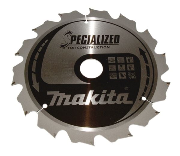 Makita Specialized, Trä, 21 cm, 3 cm, 2,8 mm, Makita, 20°