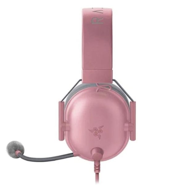 Razer BlackShark V2 X - PlayStation Licensed - headset - fullstorlek - kabelansluten - 3,5 mm kontakt - ljudisolerande - kvarts