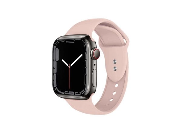 Crong Liquid - Apple Watch-bånd 42/44/45/49 mm (sandrosa)