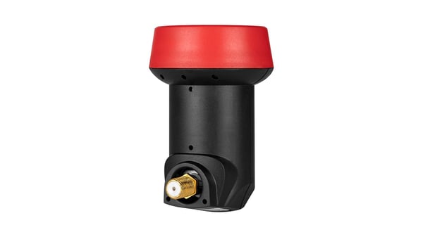 Megasat 0400011, Single LNB, 10,7 - 12,75 GHz, 60 dB, 0,1 dB, Svart, Röd, F