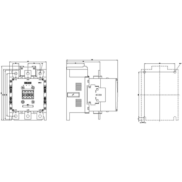 Siemens 3RT1064-6AF36 Tehonsuojaus 3 x katkaisija 1000 V/AC 1 kpl