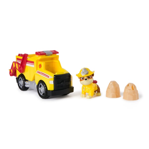Spin Master PAW Patrol Fire Rescue Rubble redningsbil med figur og prosjektiler