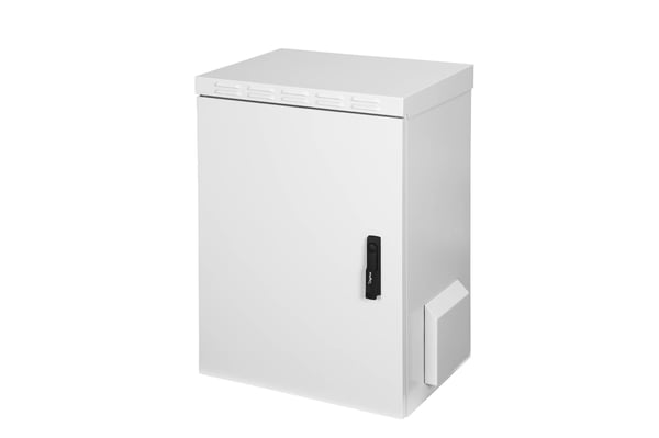 Digitus DN-19 16U-I-OD - Skap - veggmonterbar - grå, RAL 7035, pulverbelegg - 16U - 19"