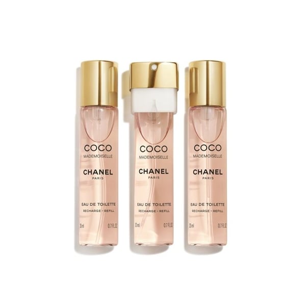 Chanel Coco Mademoiselle presentset dam 60 ml (3x EDT refill 20 ml) Twist and Spray