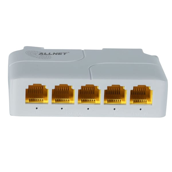 ALLNET 222870, Uhåndtert, L2, Gigabit Ethernet (10/100/1000), Strøm over Ethernet (PoE), Rack-montering, DIN rail