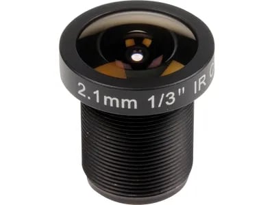 AXIS M12 Megapixel – CCTV-objektiivi – 2,1 mm – f/2,2 (10 kpl:n pakkaus) – malleille AXIS P3904-R M12, P3905-R, P3905-R M12, P3915-R M12