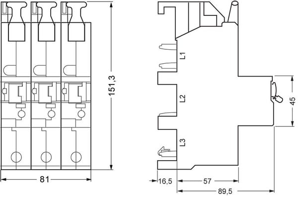 Siemens 5SP38502 huvudledningsskyddsbrytare (5SP38502)