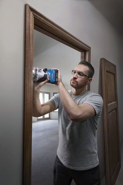 Bosch GLF 18V-8, Svart, Blå, 30000 RPM, 6, 6.35 (1/4"), 8 (5/16"), 10000 RPM, 89 dB, 81 dB - SOLO