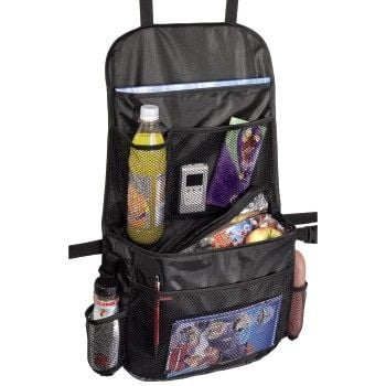 Hama Automotive Organiser with Isotherm Compartment - Bilseteordner - polyester - svart