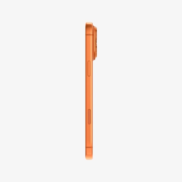 Spigen Optik Pro XL EZ Fit, Apple, iPhone 17 Pro Max, Støvresistent, Ripebestandig, Oransje, 2 stykker