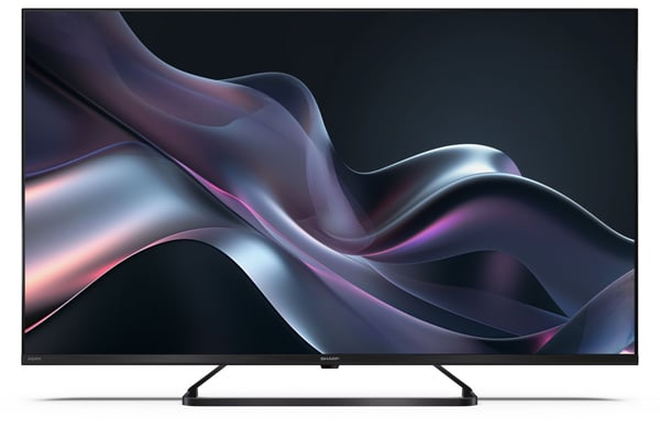 Sharp 43HP6265E - 43" Diagonal klass LED-bakgrundsbelyst LCD-TV - QLED - Smart TV - Google TV - 4K UHD (2160p) 3840 x 2160 - HDR - Quantum Dot