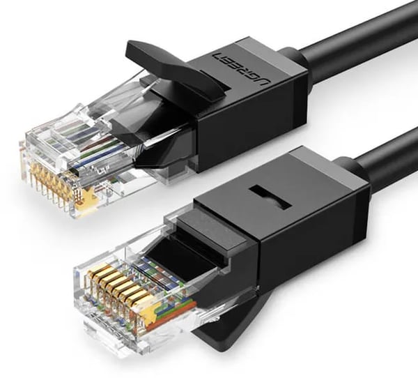 Ugreen 20164, 10 m, Cat6, U/UTP (UTP), RJ-45, RJ-45, Sort