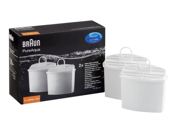 Braun BRSC006 PureAqua - Vannfilter - for kaffemaskin (en pakke 2)