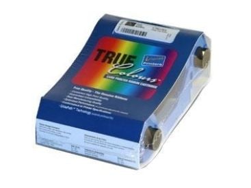 Zebra TrueColours - Hvit - skriverbånd - for P 205, 210, 310, 320, 400, 420, 500, 520, 600, 720; Zebra P330, P430, P520