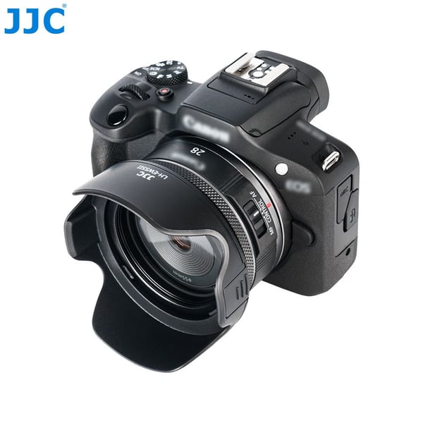 JJC LH-EW55II, 2,8 cm, Rund, ABS, Aluminium, Svart, 15,9 g