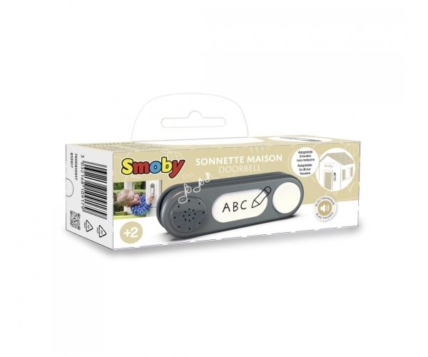 Smoby 810917, Leikkimökin ovikello, musta