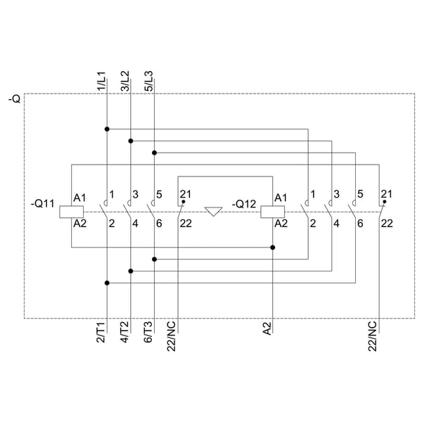 Siemens 3RA2315-8XB30-2AB0, 84 mm, 97 mm, 109 mm, 112 mm, 580 g, 1 kpl