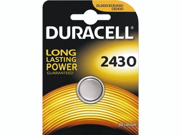 Batteri Duracell CR2430 Lithium