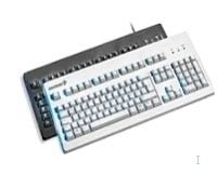 CHERRY G80-3000 - Tastatur - PS/2, USB - Storbritannia - lysegrå