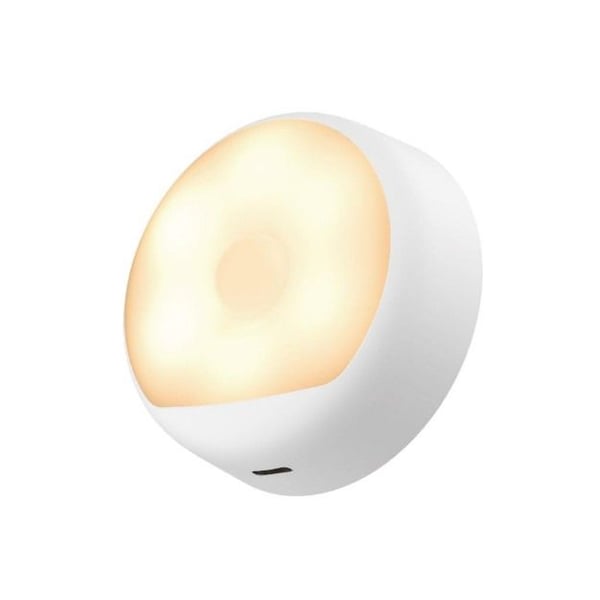 Yeelight YLYYD-0024, Kytkettävä yövalo, Valkoinen, Akku, USB, Sisäänrakennettu akku