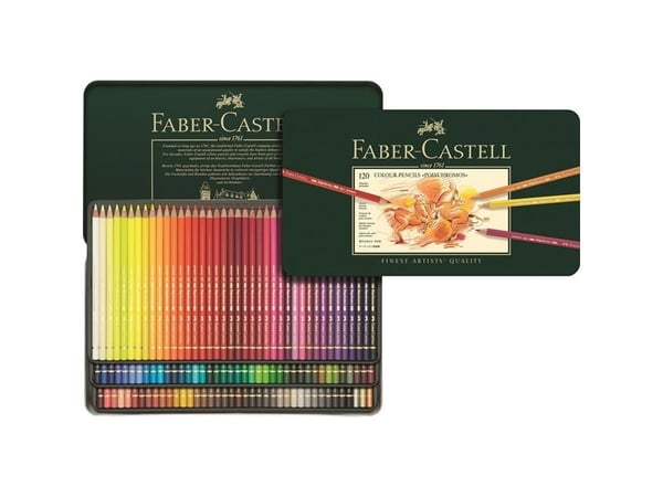 Faber-Castell Polychromos 110011 fargeblyanter, 120 farger