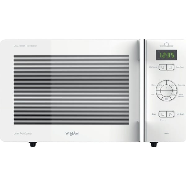 Whirlpool Chef Plus MCP 345 WH grillimikro 25 L 800 W, pöytämalli, valkoinen