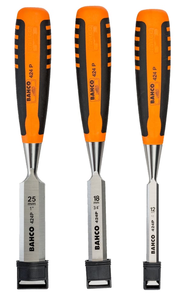 Bahco 424P-S3-EUR stämjärnssats 12, 18, 25 mm, 3 st.