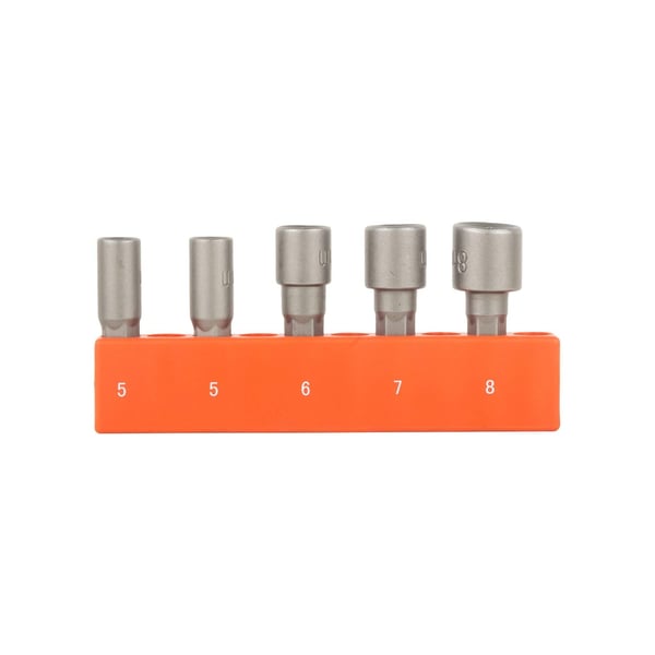 Black & Decker A7200-XJ Titanium - Sett for skrutrekker, borspiss og sokler - 109 deler