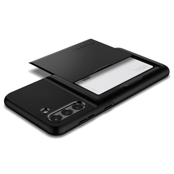 Spigen ACS02393, Suojus, Samsung, Galaxy S21 Plus 5G, 17 cm (6.7"), Musta