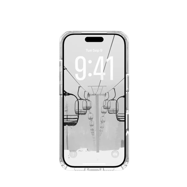 UAG - Plyo MagSafe Case for iPhone 17 Pro - Ice/Silver