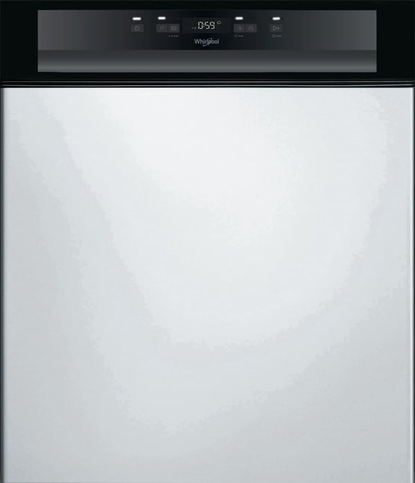 Whirlpool WBC3C26B integrert oppvaskmaskin 14 kuverter 46 dB, 60 cm svart