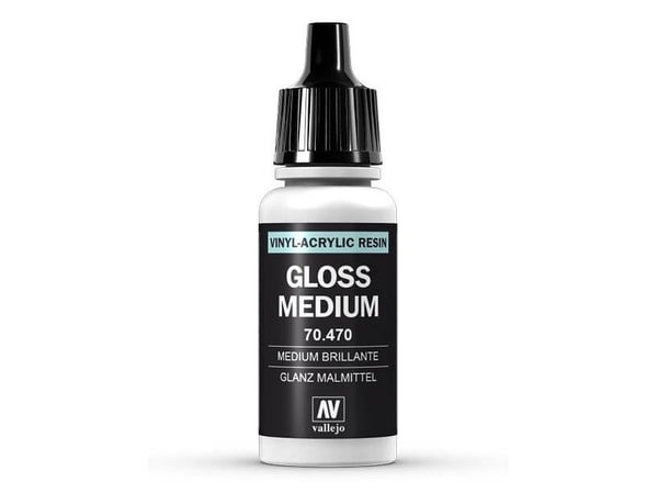 Vallejo 70.470, 17 ml, Transparent, Glansigt, Flaska