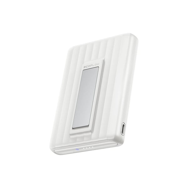 EcoFlow RAPID Mag (10000 mAh, 30 W, Qi1) – Magnetisk powerbank – Hvit