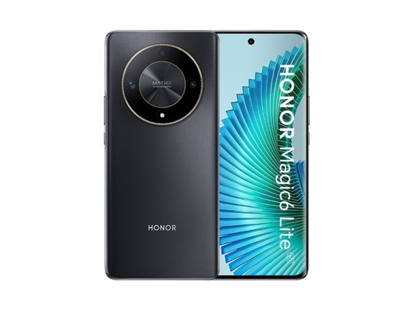Honor Magic6 Lite 5G, 17,2 cm (6.78"), 8 GB, 256 GB, 108 MP, Android 13, Musta