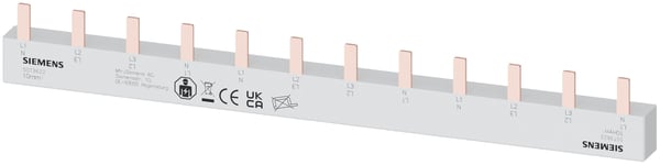 PIN Samleskinne 10mm², 3X4PH