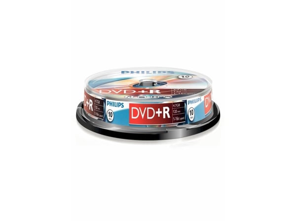 Philips DR4S6B10F - 10 x DVD+R - 4.7 GB (120 min) 16x - spindel