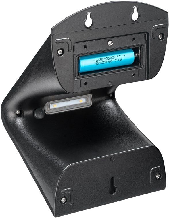 Goobay 77429, utenpåliggende, 3000 K, IP65, svart