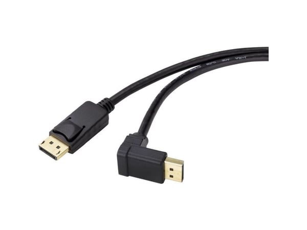 Renkforce SP-9163732, 1,5 m, DisplayPort, DisplayPort, Hankjønn, Hankjønn, 3840 x 2160 piksler