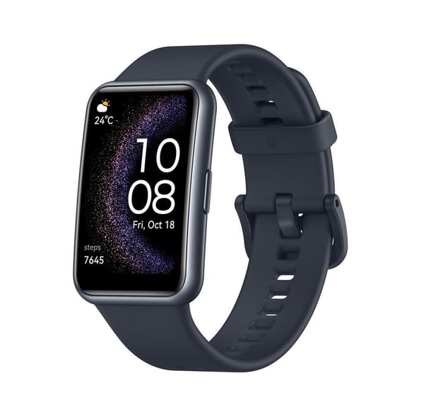 Huawei | Watch Fit - Smartklokke med reim - håndleddsstørrelse: 130-210 mm - Sort