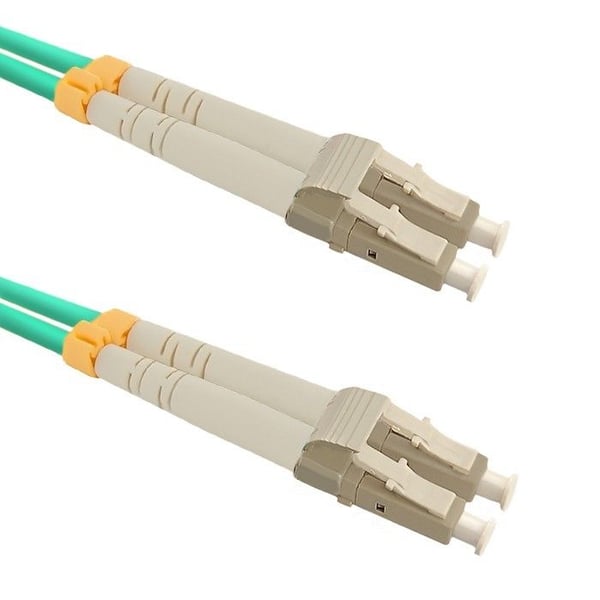 Qoltec - Patch-kabel - LC/UPC-multiläge (hane) till LC/UPC-multiläge (hane) - 3 m - fiberoptisk - duplex - 50/125 mikron - OM4 - halogenfri