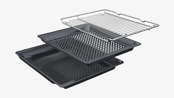 Bosch Serie 4 HBA272BB3 innbyggingsovn 71 L A+ pyrolyse/hydrolyse, svart
