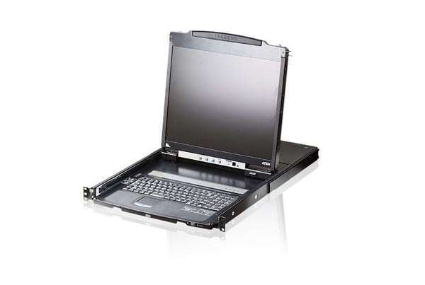 ATEN CL5716N, 48,3 cm (19"), LCD, USB, Espanja, QWERTY, 0 - 40 °C