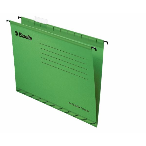 Pendaflex - Hengefil - kan utvides - V-sokkel - for Foolscap (343 x 432 mm) - grønn
