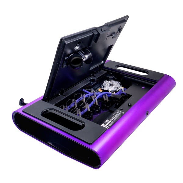 Victrix Pro FS fightstick för PC/PS4/PS5, trådbunden USB, lila