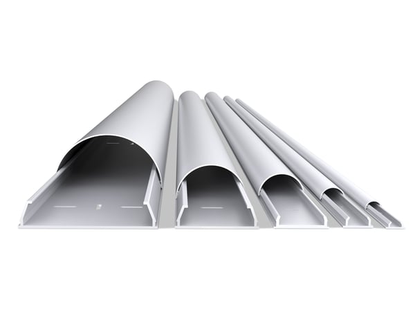 Multibrackets M Universal Cable Cover 33 mm x 1,1 m - Kabelskydd - aluminium