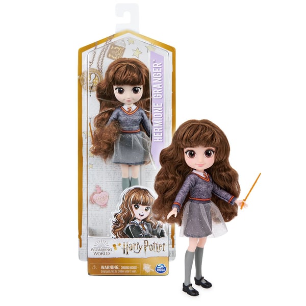 Wizarding World WWO DOL 8in Dolls Hermione V1 GML, Muotinukke, Naaras, 5 vuosi/vuosia, Poika/tyttö, 203 mm, 120 g
