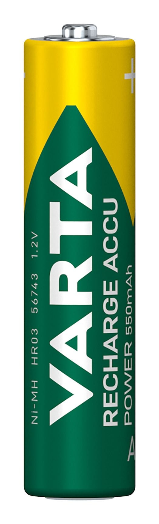 Varta - Batteri 4 x AAA - NiMH - (oppladbart) - 550 mAh