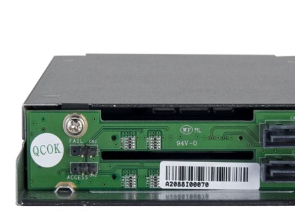 Chenbro Micom SK51201, Sort, SGCC, 101,6 mm, 142,8 mm, 25,4 mm, 340 g